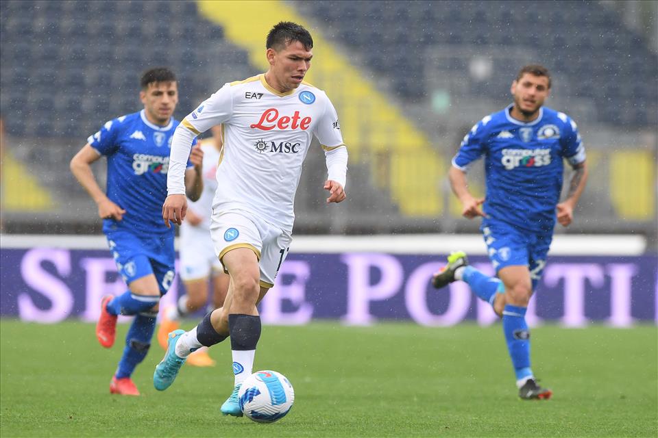 Empoli Napoli 3-2-516