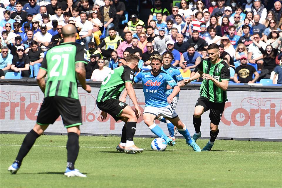 Napoli Sassuolo 6 -1 -490