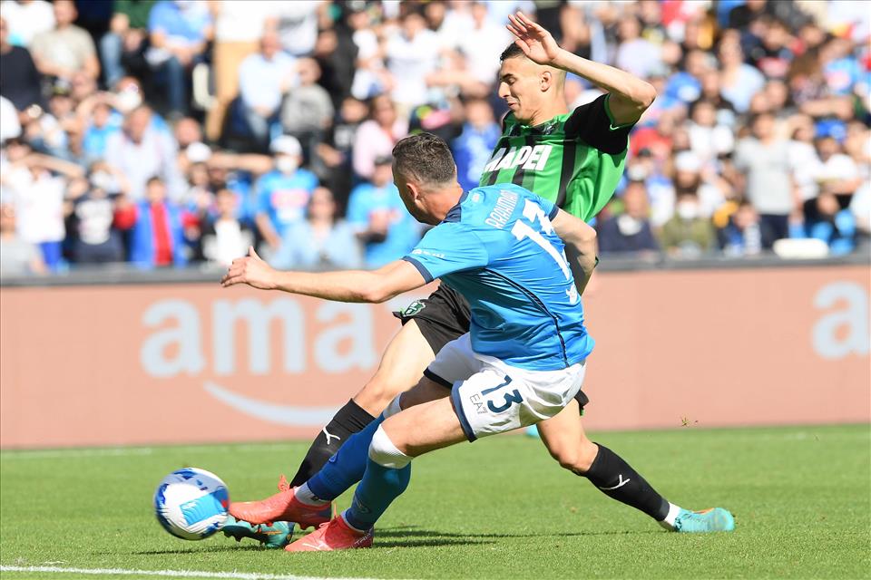 Napoli Sassuolo 6 -1 -499